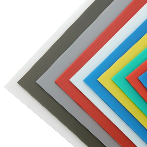 Factory Sale Colored PP Polypropylene Corrugated Plastic Sheet photo-2