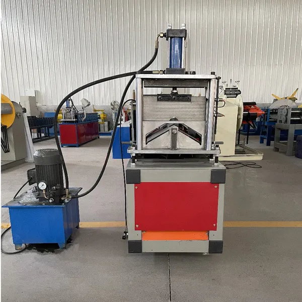 Hot Sale Automatic Galvanized Tile Ridge Machine Steel Ridge Making Machine photo-2