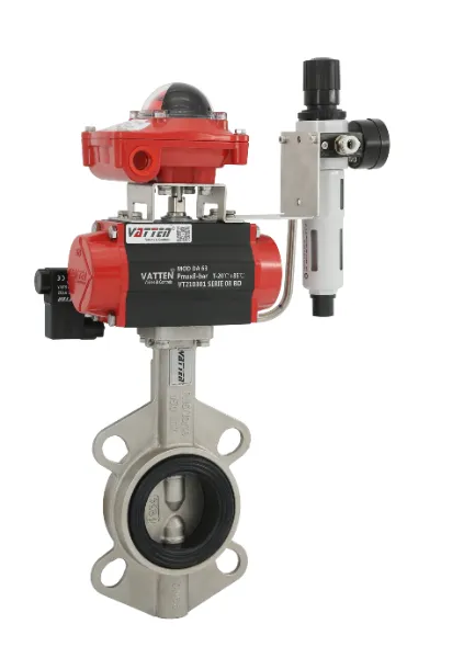 Pneumatic Actuator-Ready Wafer Butterfly Valve Featuring Compact Design and Multiple Material Options for Gas and Water photo-2