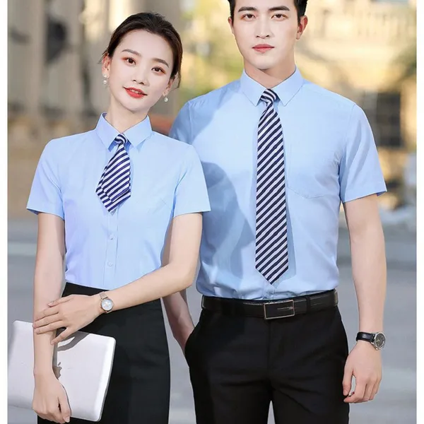 Shirt Long Sleeved Workwear Short Sleeved Business Suit Customization photo-3