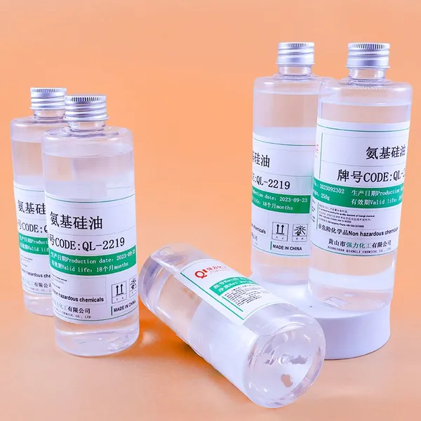 Textile-Grade Silky Amino Silicone Oil Crude Oil Dual-Amino-Terminal Lubricant QL-2219 Amino-Modified Silicone Oil Chemical Industrial Raw Material photo-4