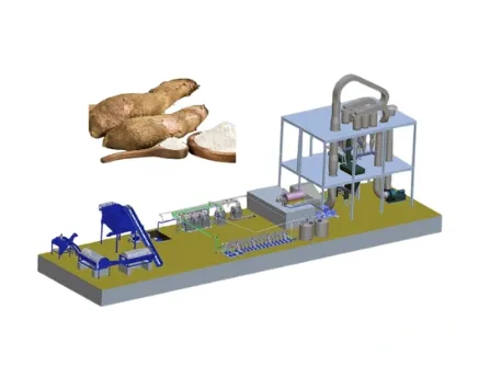 Cassava Starch Yam Starch Processing Machine Production Line photo-3