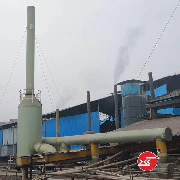 Alkali Solution Spraying, Frp Alkali Washing Tower, Yike, Customized Processing of Sodium Hydroxide Spraying Tower photo-5
