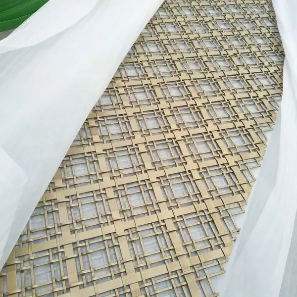 Custom Decorative Wire Mesh Curtains With 2.0mm Rope Diameter photo-5