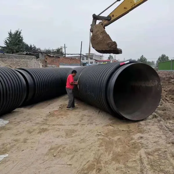 Custom HDPE/PP Marine Structured Wall Pipe Extruder for Desalination Plant Piping photo-2