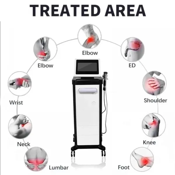 Dual Handle Shockwave Therapy Unit for Sports Injury Rehabilitation photo-5