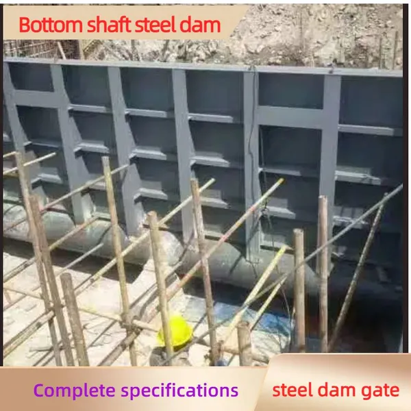 Used for Flood Control and Drainage, With Good Sealing Performance, Hydraulic Bottom-shaft Steel Dam photo-2