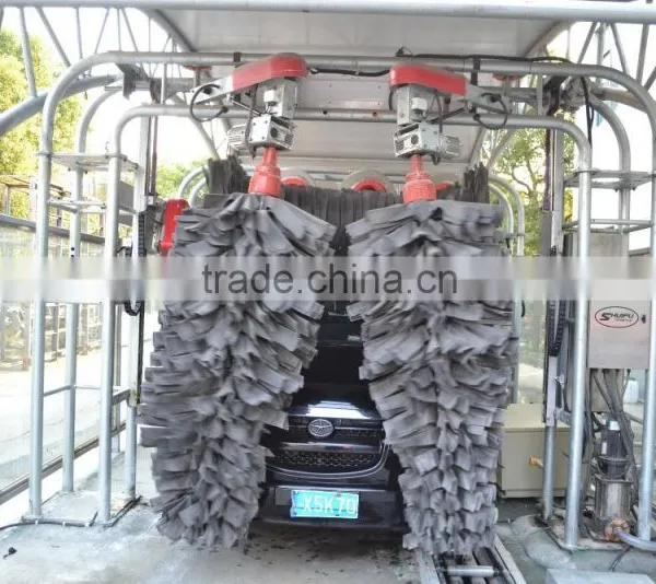 12Brushes Tunnel, Brush Car Wash, Tunnel Car Wash Equipment GT-R800 49000USD 12Brushes Wheel Wash Chassis Washing Polish photo-6