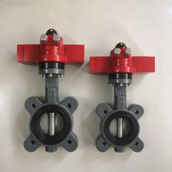 CCS Approved GB/T3036-94 Ship Semi Lug Type Hydraulic Actuated Centerline Butterfly Valve photo-5