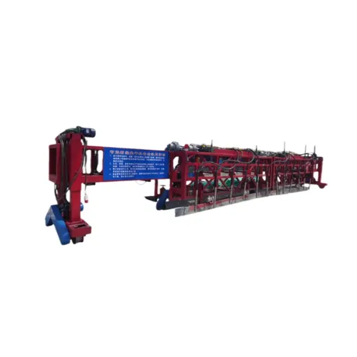 Road Screed With Anti-vibration Handles for Municipal Road Widening Slabs