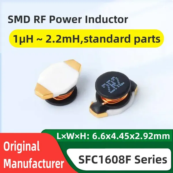 SFC1608F High-Frequency Power Inductor, Alternative to DO1608 Series, Made in China