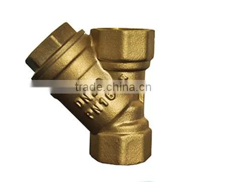 Brass y Type Strainer Lead Free