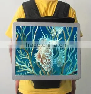 42 Inch Mobile Lcd Advertising Equipment High Quality Lcd Advertising Equipment Antique Barber Shop Equipment Digital Advertisi