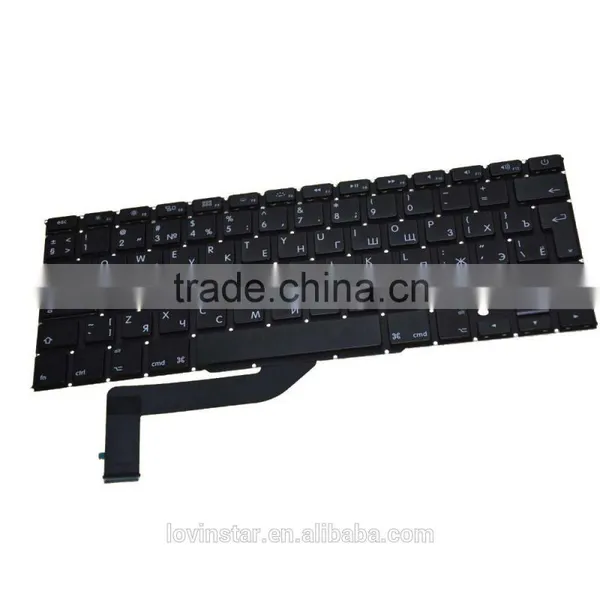 From China Computer New Russian Design Products Laptop Replacement Keyboard For Apple Macbook Pro Retina 15" A1398 2013-2016 photo-3