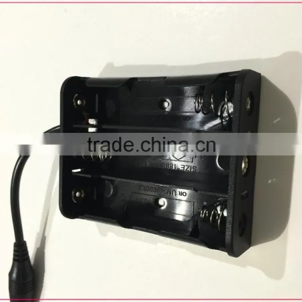 9V Battery Holder Box Case With Female 5.5*2.1 DC Plug For Ardurino Cable Assembly photo-6