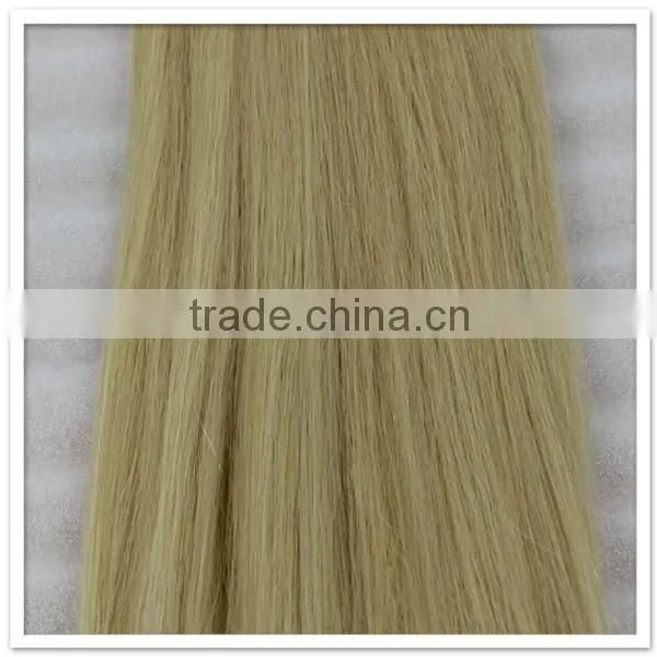 Light Golden Brown Hair Color Skin Weft Hair Extension Tape Hair photo-3