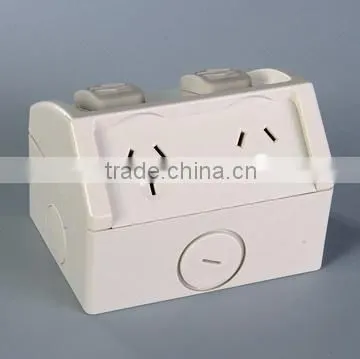 Water Proof Socket With Switch (Twin) IP53 SAA