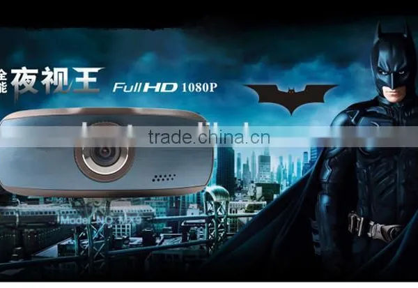 Car Dvr D2 Night Vision King Rearview Mirror Tachograph / 1080P Full HD Super Wide Angle / WDR / Novatek 96650 photo-4