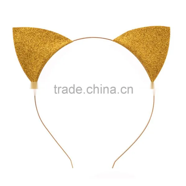 Hot-sales Cute Children Cat Ear Hairband Hard Headband for Baby Girl Hair Accessory Wh-1843 photo-4