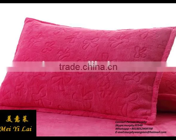 High Quality Fashion Home Textile Polyester Pillowcase