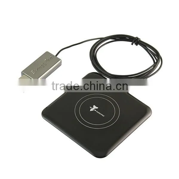 2.3mm Thickness Ultra Thin Universal Mini Qi Wireless Charger Charging Pad photo-2