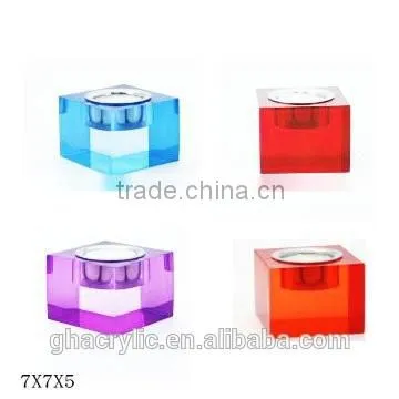 GH-RZ590 Acrylic Candlestick Holder/acrylic Candle Holder,customized Acrylic Candle Holder photo-2