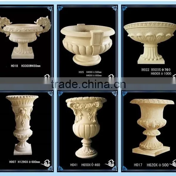 Cast Stone Outdoor Planters and Urns photo-4