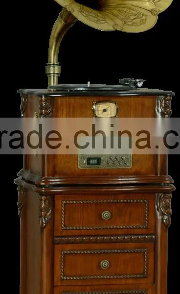 Wooden Gramophone
