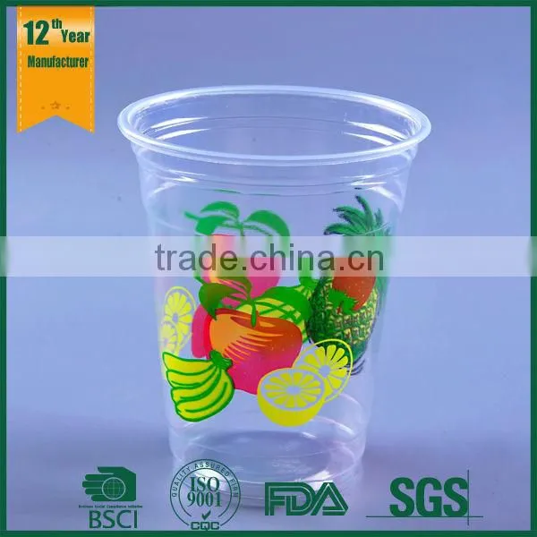 Plastic Flower Cups,customized Plastic Pet Cup,reusable Plastic Wine Cup photo-5