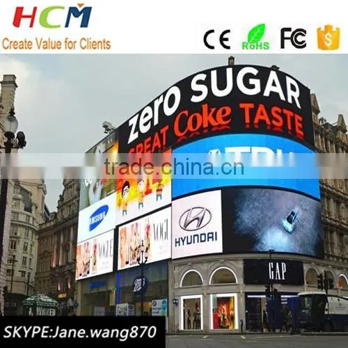 SMD Full Color Led Display P10 p8 P6/led Video Wall Panel for Commercial Advertising Outdoor Quality Choice photo-3