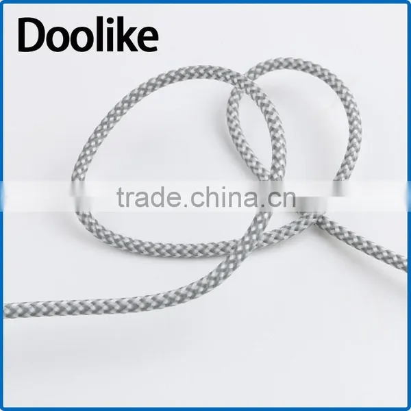 High Quality OEM Nylon Braided V8 Micro USB Cable for Samsung Phone photo-3