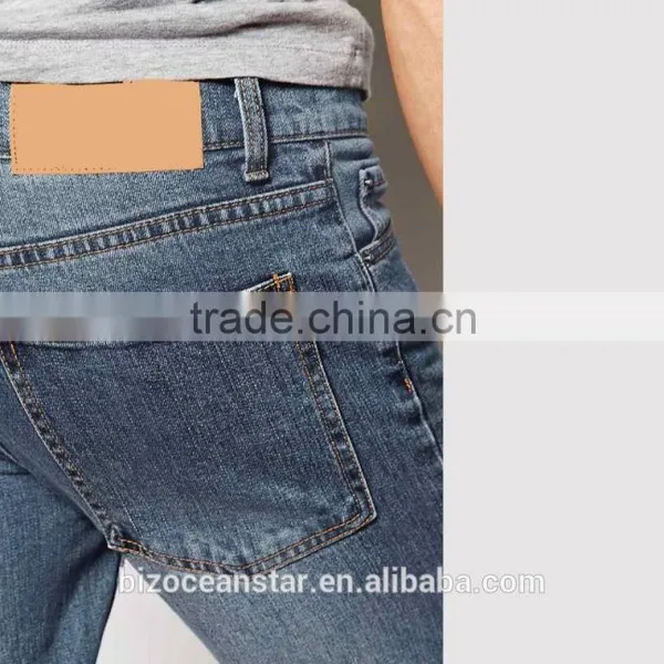 Jeans Manufacturers China, Tight Skinny Fit In Dark Clean Wash Jeans Men photo-2