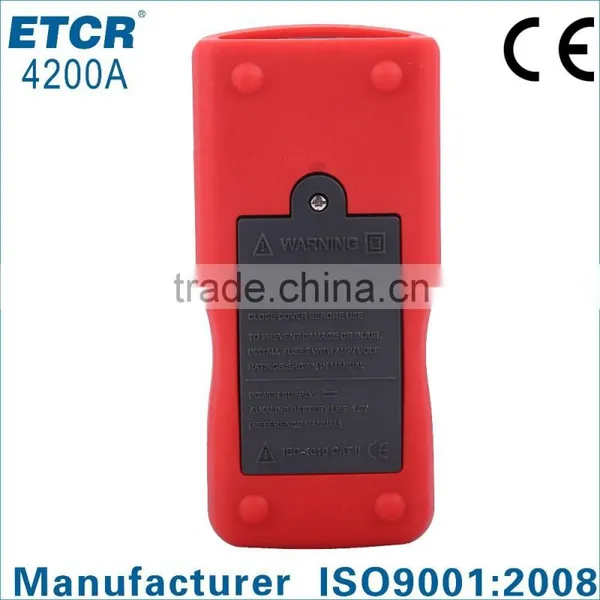 ISO CE ETCR4200A Intelligent Large Clamp Phase Volt-ampere Meter Voltmeter Lcd photo-3