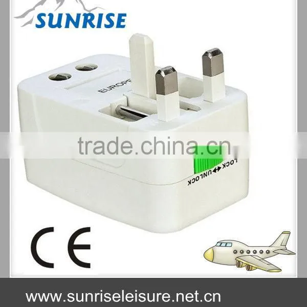 36185# All-in-One Travel Power Plug Adapter for US, UK, EU, AU Quality Choice photo-5