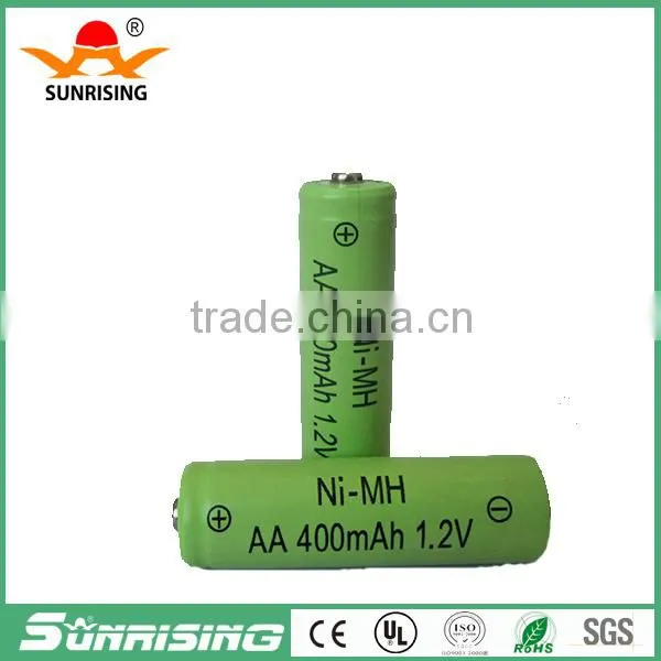 High Quality 1.2v NI-MH AA400mAh Rechargeable Nimh Battery photo-5
