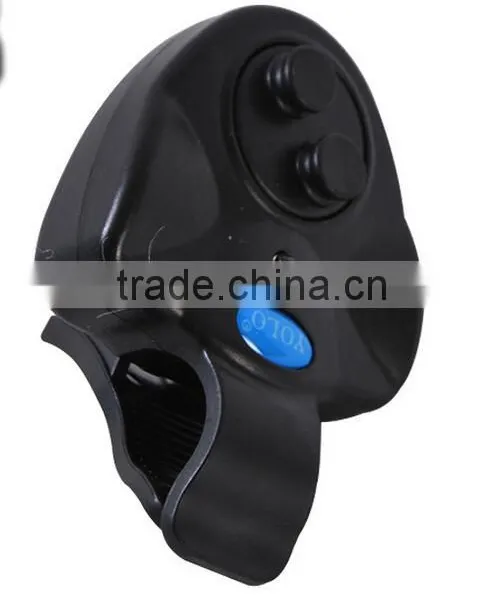 Black Electronic LED Light Fish Bite Sound Alarm Bell Clip On Fishing Rod photo-2