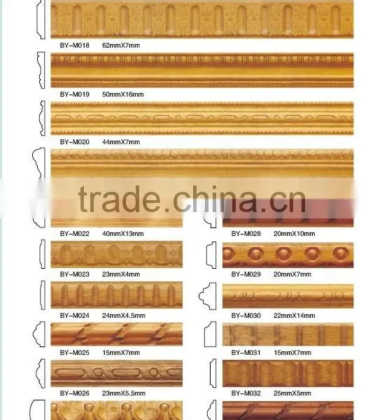 Decorative Carved Wood Casing Molding photo-5