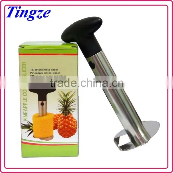 High Quality Pineapple Peeler Corer Slicer Electric Automatic Easy Stainless Steel Pineapple Slicer