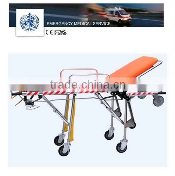 Stainless Steel Medical Ambulance Stretcher