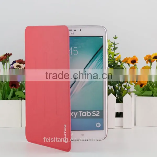 Flip pu Leather Holster Tpu Soft Shell 8.0 -inch Holster For Android Galaxy TAB s2 Tablet photo-2