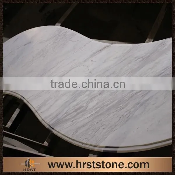 The Popular Volakas White Marble Kitchen Designs photo-3