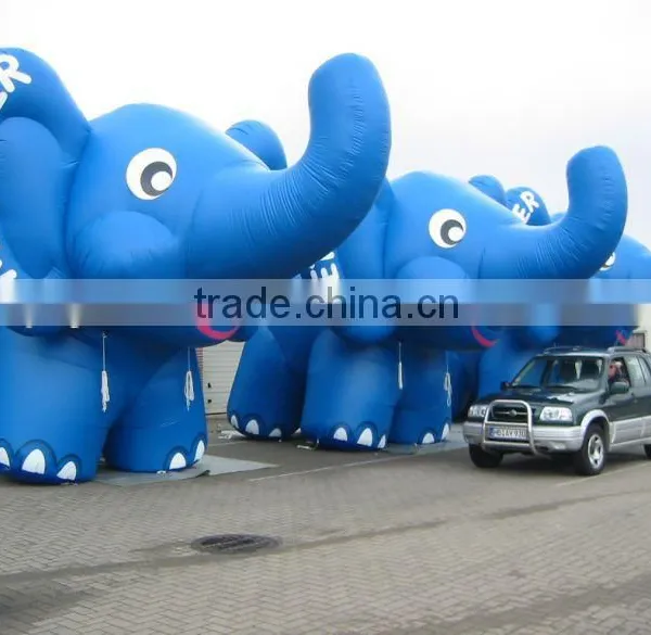 Giant Inflatable Advertising Cartoon Elephant