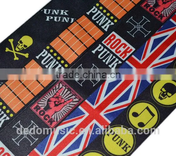 Factory Promotion Soft Thin Straps for Bass Acoustic Guitar Straps / Guitar Belt With Double Leather Ends photo-2