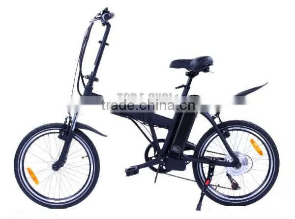 Alloy Frame Mini Ebike Easy Riding Small Folding Electric Bike photo-2