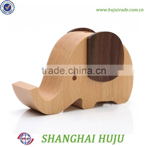 Elephant Wooden Mobile Phone Holder photo-2