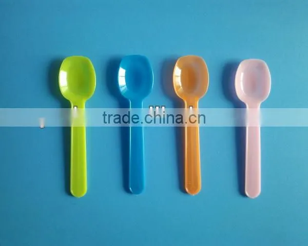 Plastic Spoon PP Spoon PS Spoon Biodegradable Spoon Colored Spoon photo-2