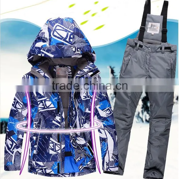 Custom Boys Ski Jacket & Pants Set