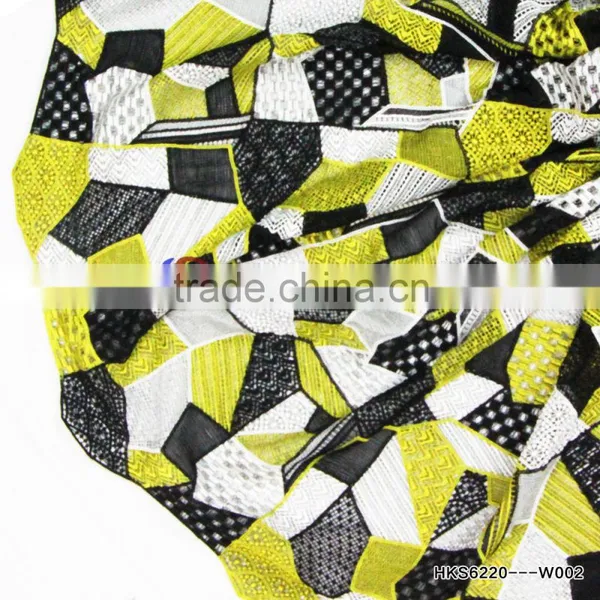 China Fabric Supplier Polyester Material Colorful Flat Embroidery Definition Online Buy Wholesale Geometric Print Fabric photo-4
