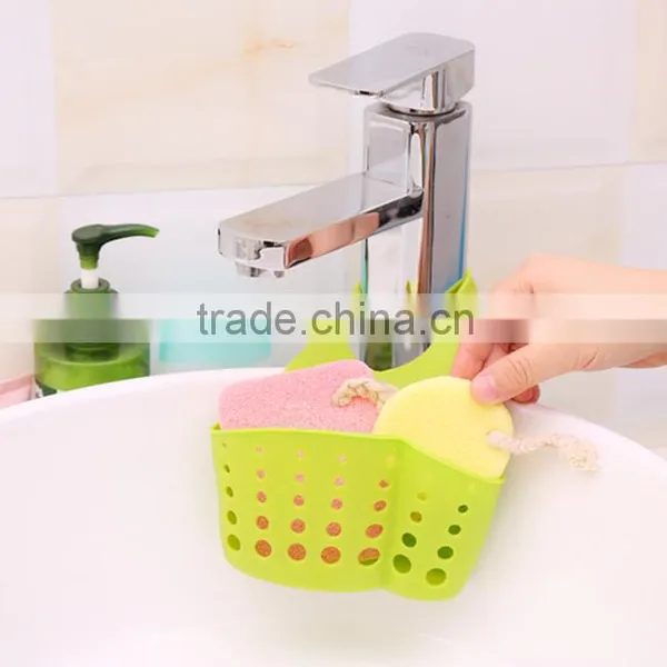 New Design Faucet Hanging PVC Kitchen Sponge Holder photo-2