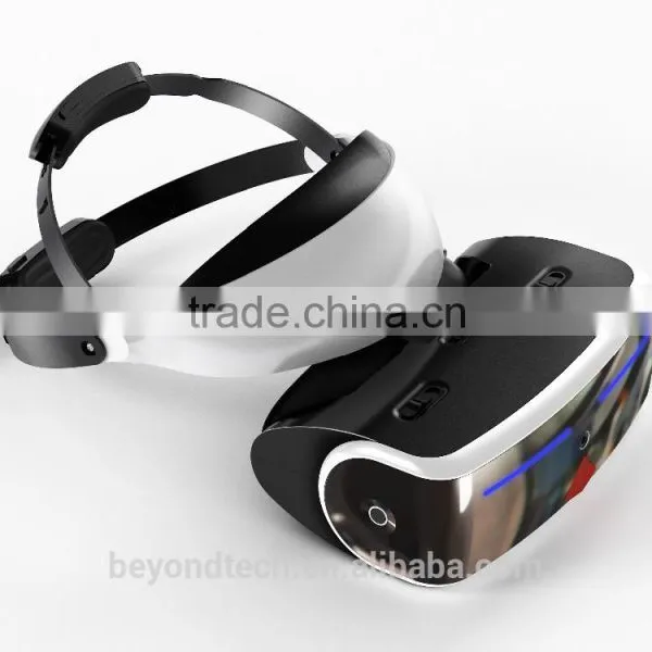 HICCOO 90" Video Glasses, 1080P Smart Glasses, VR Glasses With Wifi, Bluetooth, Play Game photo-2